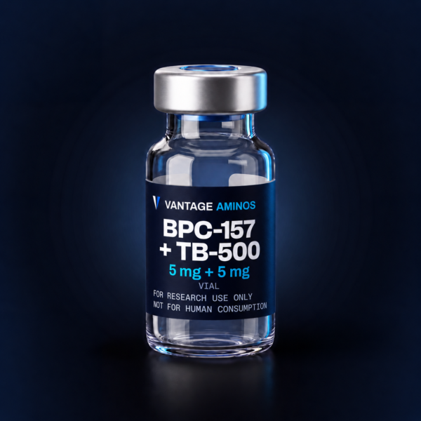 BPC-157 + TB-500 Blend — 5 mg + 5 mg Vial